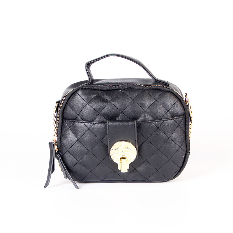 Stock Small Quilted Crossbody Bag With Big Metal Lock, Trendy Designer Mini Shoulder Bag, Phone Wallet Purse for Women ZBSH1641-1
