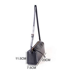 Hot Selling Black Cute Shoulder Bag for Women PU Leather Underarm Clutch Handbag For Travel Work Party ZBHA1585-3
