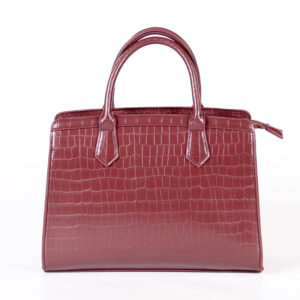 Popular Crocdile Handbags for Women, Trendy Satchel Tote Purse, PU Leather Crossbody Shoulder Bag Top Handle for Ladies ZBHA1640
