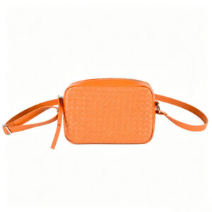 Ladies Fake braided PU Leather Camera Crossbody Bag LBSH2049-2