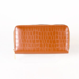Womens Crocdile Wallet Cute Elegant Long Slim Card Holder Case Minimalist Coin Purse Thin Zipper Clutch Wallets for Girls Ladies ZBWA1314