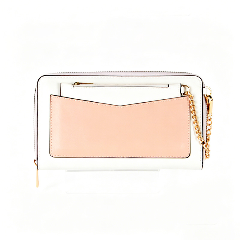 Large Capacity Women Wallet, PU Leather Trifold Clutch Wallet, Credit Card Holder Ladies Travel Purse with Pen Holder ZBWA1315