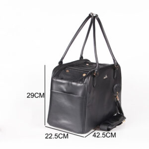 Sac de transport pour chat, sac de transport pour petits chiens, sac de transport souple pour animaux de compagnie avec poches, approuvé par les compagnies aériennes, sac de transport pour chat, sac de voyage pour chiot