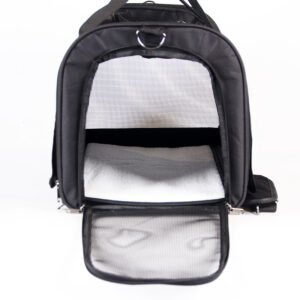 Soft Sided Cat/Dog Carrier,Collapsible Pets Travel Carriers for Pet/Puppy with Shoulder Strap & Removable Mat,Mesh Top Load Small Dogs/Cats Carry Bag ZPCB13