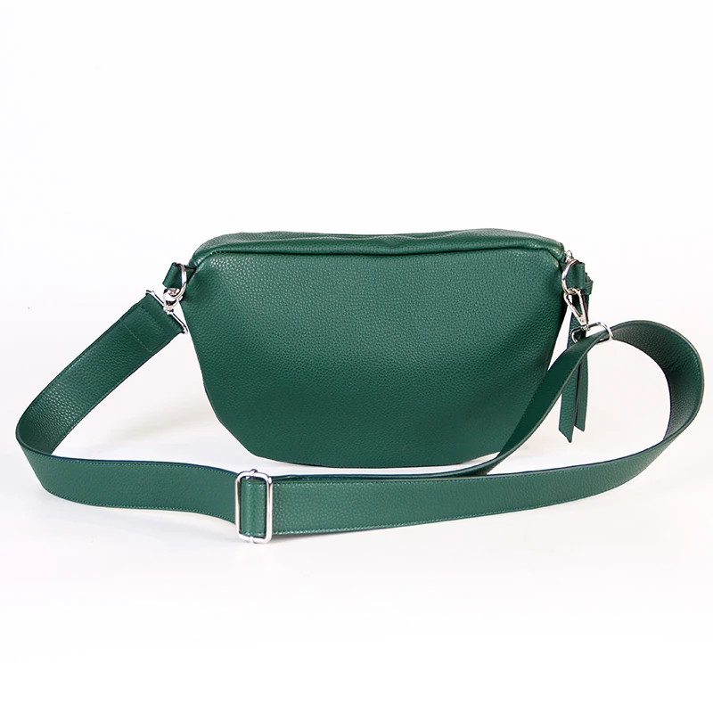sac banane bandoulière vert