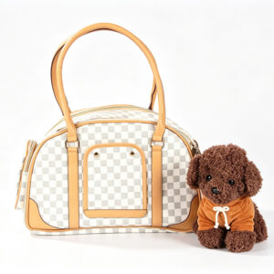 Fashion Luxury Pet Carrier Dog Carrier PU Leather Dog Handbag Dog Purse Cat Tote Bag Pet Cat Dog Hiking Bag ZPCB38