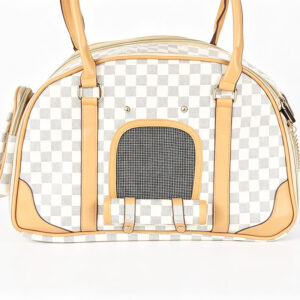 Fashion Luxury Pet Carrier Dog Carrier PU Leather Dog Handbag Dog Purse Cat Tote Bag Pet Cat Dog Hiking Bag ZPCB38